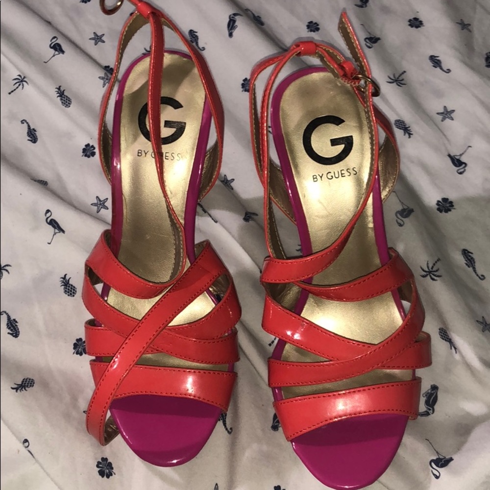 Two colored heels